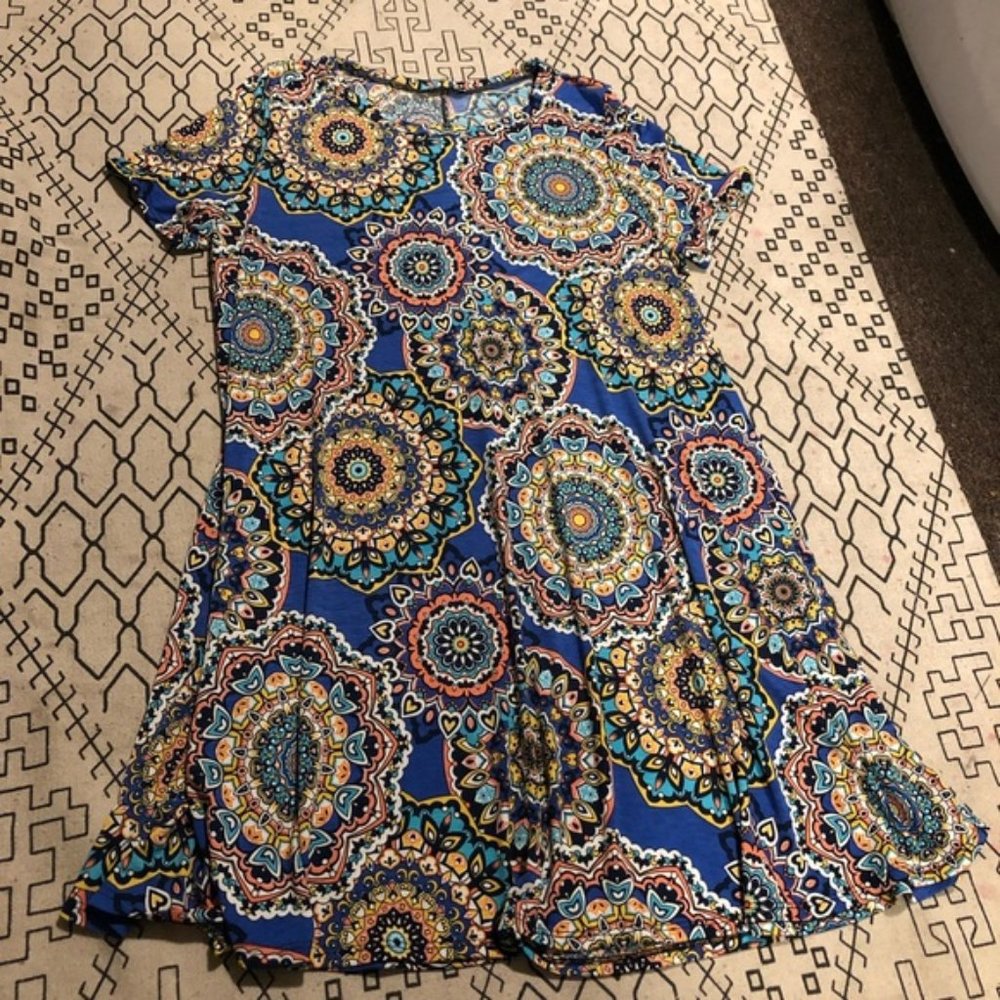 🔴JODIFL 🔴 paisley floral print everyday dress